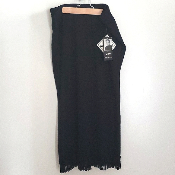 Nina Leonard Dresses & Skirts - Lenni for Nina Leonard Maxi Skirt with fringe